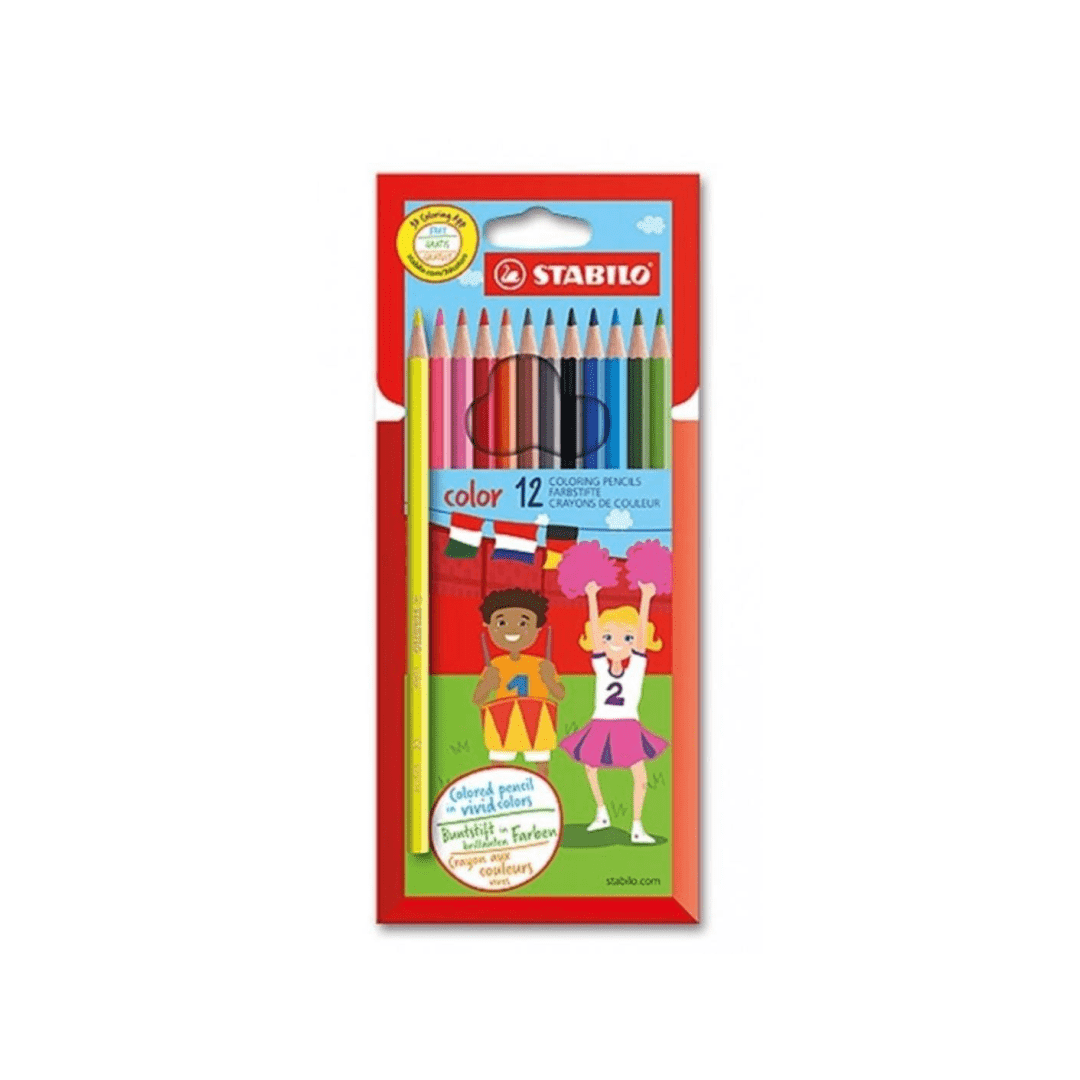 stabilo 12 colour pencil