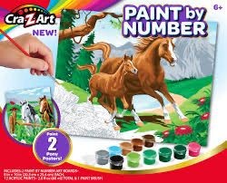 WOODEN PAINT BY NUMBERR